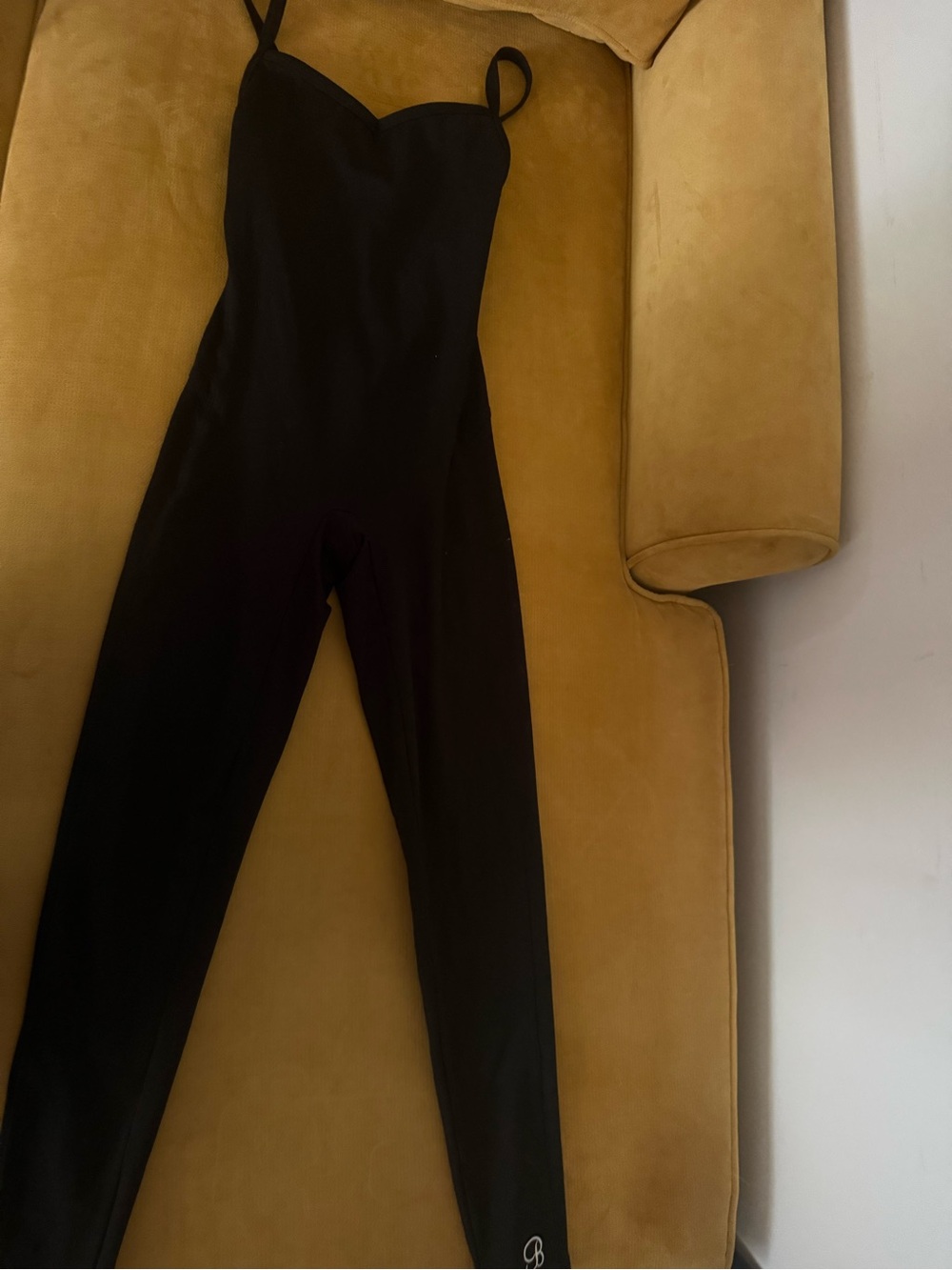 Bombshell Sportswear Black Slim Spaghetti-Strap Jumpsuit